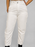 Jeans ZARA Blanco talla 38