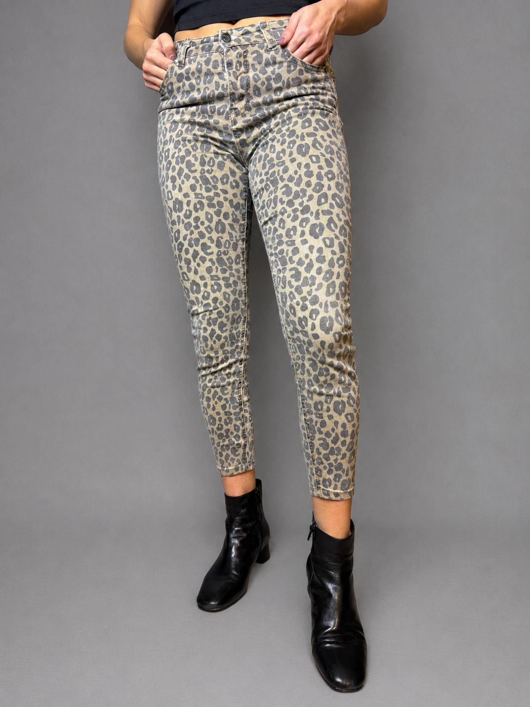 Jeans SYBILLA Café; Beige talla 38