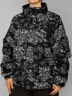 Parka X-MAIL Negro, blanco talla Sin talla