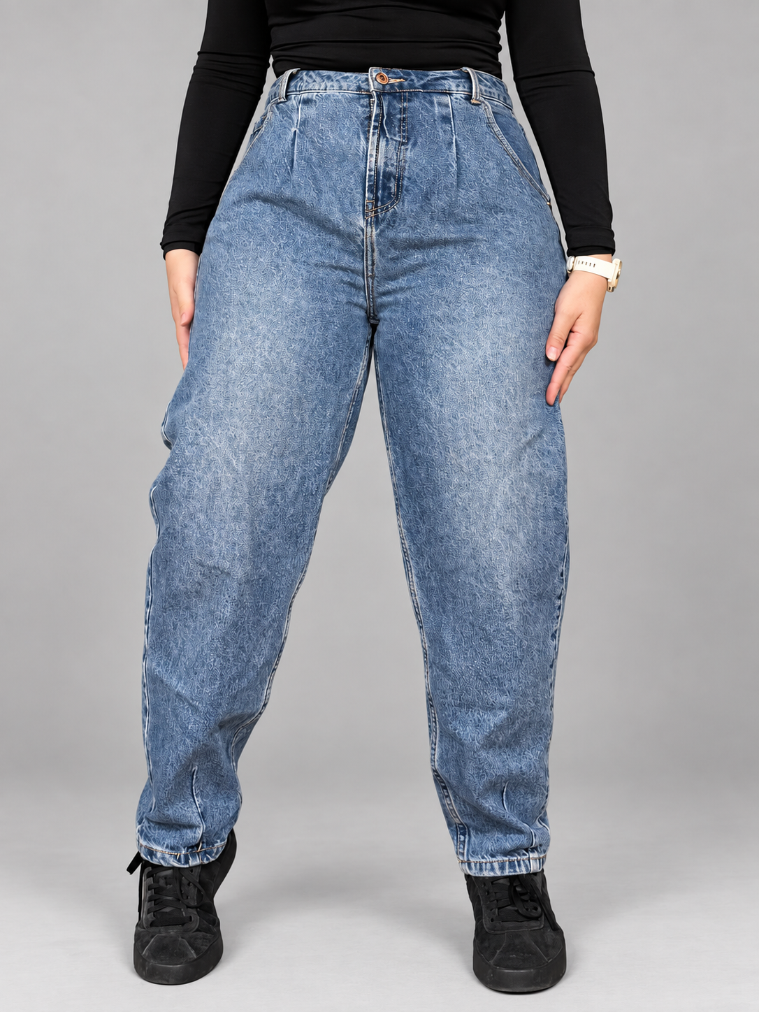 Jeans BASEMENT Celeste talla 40