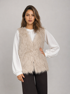Chaqueta sin manga ESMARA talla 36/38 (~M)