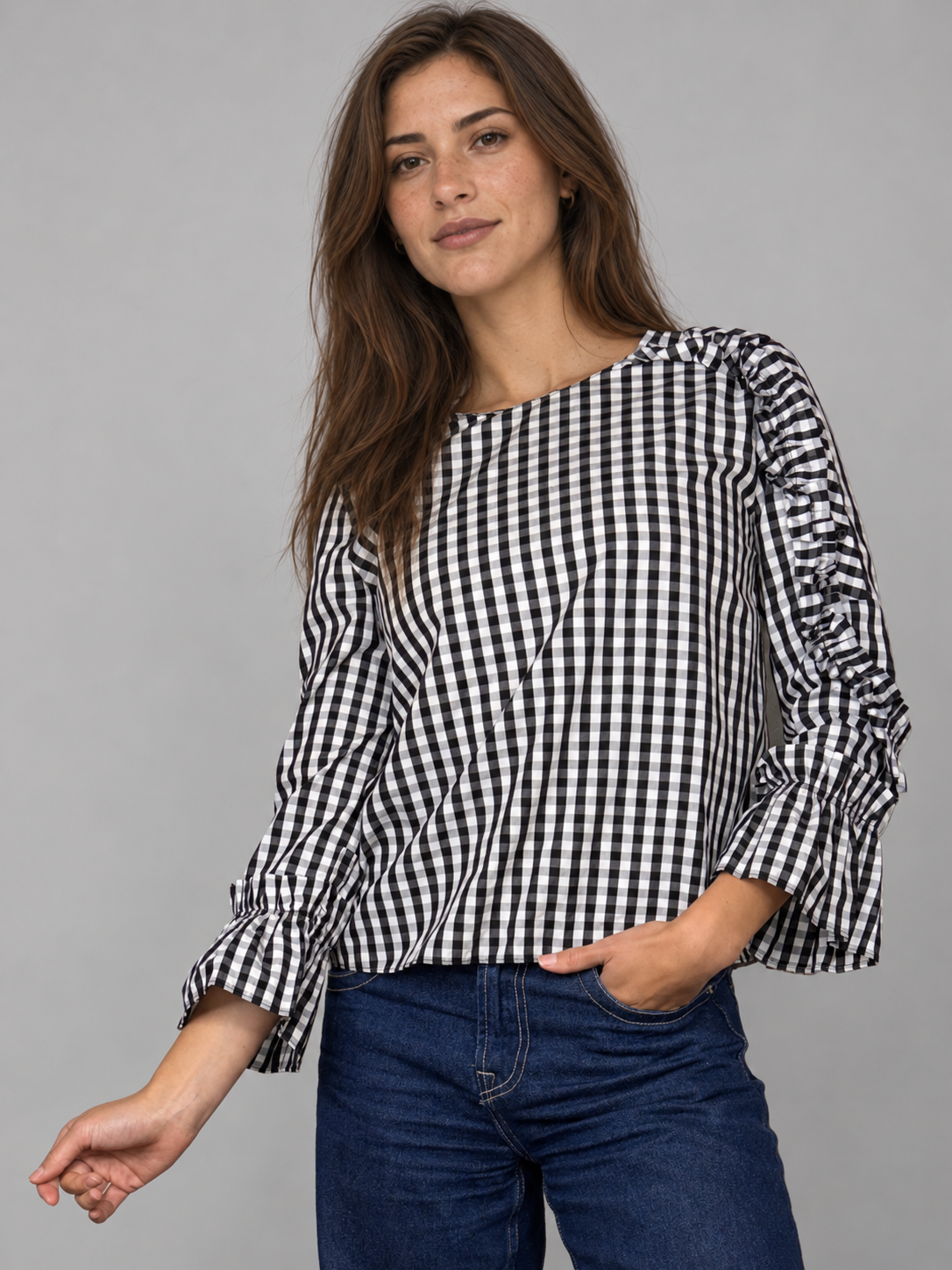 Blusa ZARA TRAFALUC COLLECTION talla XS