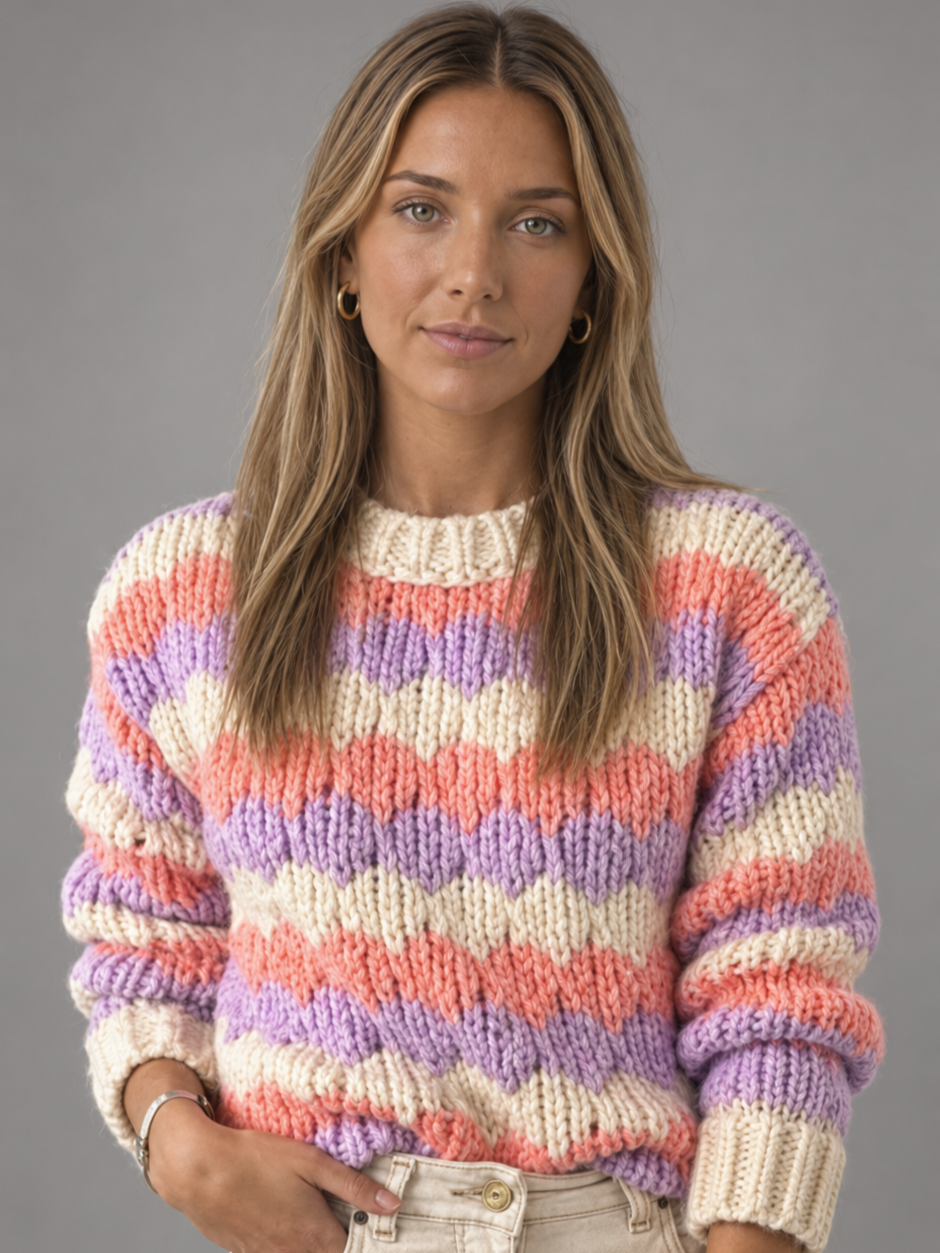 Sweater MNG Multicolor talla S