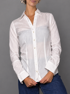 Blusa BROOKS BROTHERS blanco talla 0 (~XS/S)