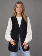 Chaqueta sin manga ATOS LOMBARDINI talla 44 (~M)