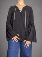 Blusa MICHAEL KORS Negro talla M - vista frontal