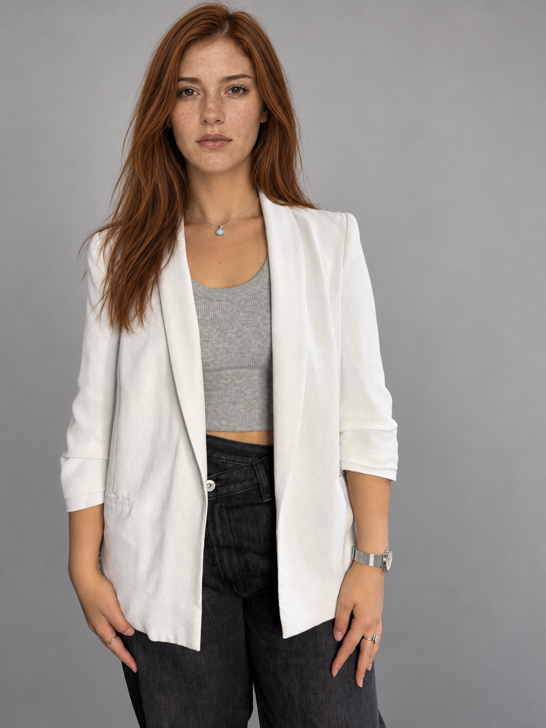 Blazer MISS SELFRIDGE Blanco talla 40 - portada