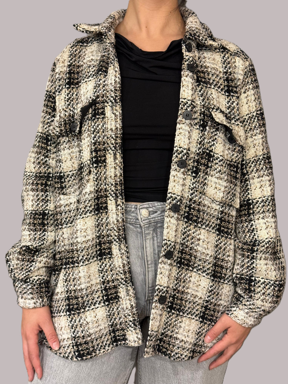 Chaqueta GREENFIELD Beige talla M - vista frontal