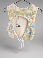 Polera ZARA Blanco talla S - vista posterior