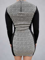 Vestido fiesta HYM talla 38 - detras