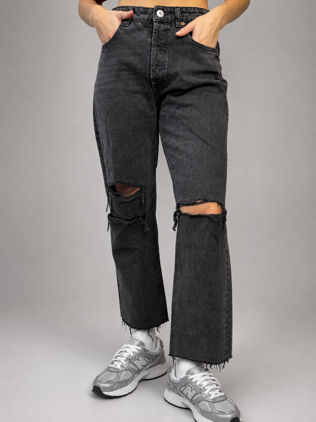 Jeans ZARA Denim talla 38 - vista frontal