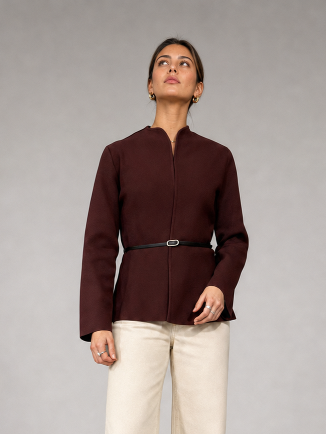 Sweater ZARA Guinda talla M - foto de portada