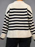 Sweater ZARA Crema talla L - vista posterior