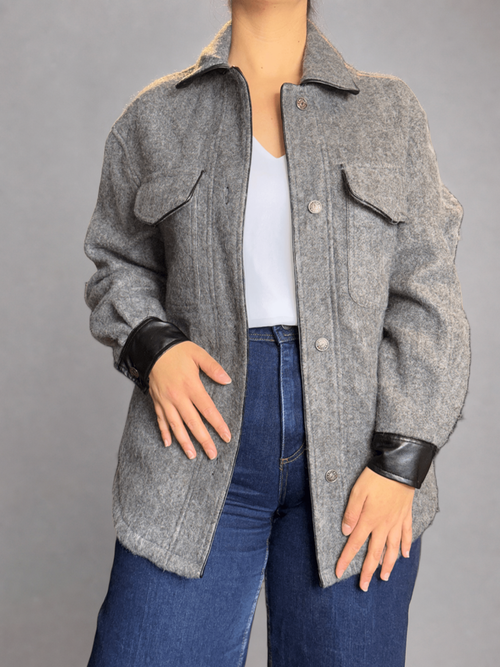Chaqueta LOLITA POCKET Gris talla M - foto de portada