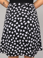 Falda LES COPAINS talla 42 - vista posterior