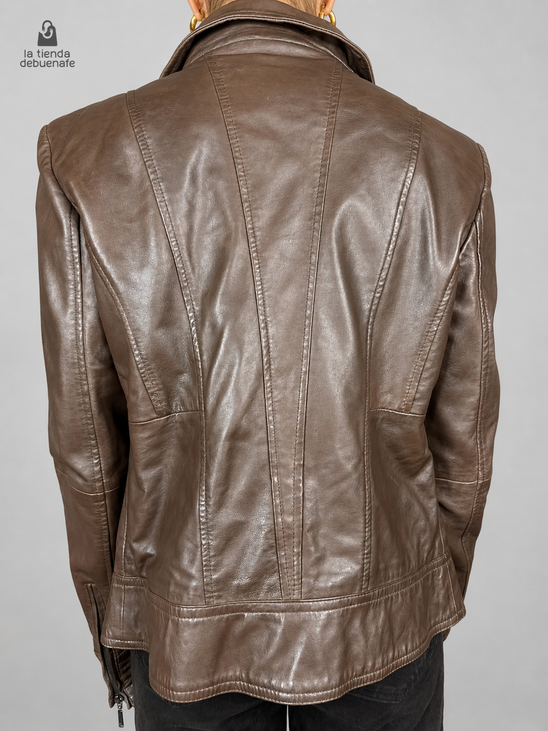 Chaqueta DIMENSION AZUL talla XL - vista posterior