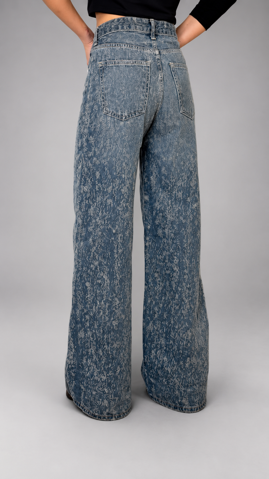 Jeans ZARA Azul talla 32 (~34/36) - vista posterior