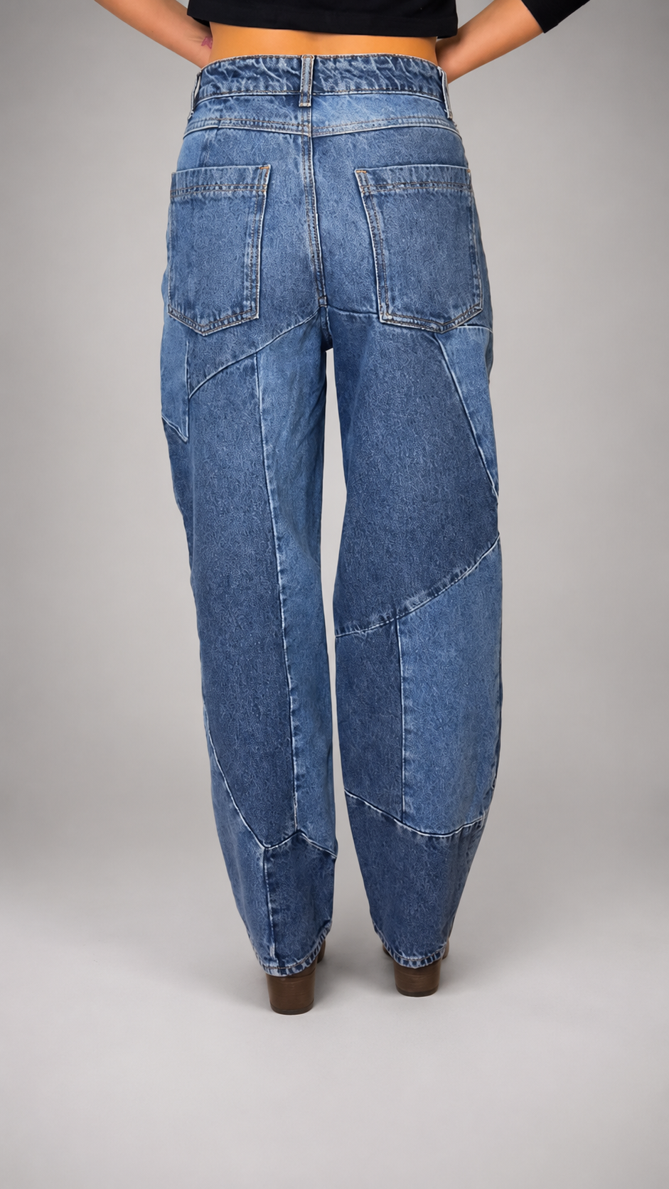 Jeans ZARA Denim azul talla 34 - vista posterior