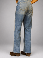Jeans ZARA Celeste talla 36 - vista posterior