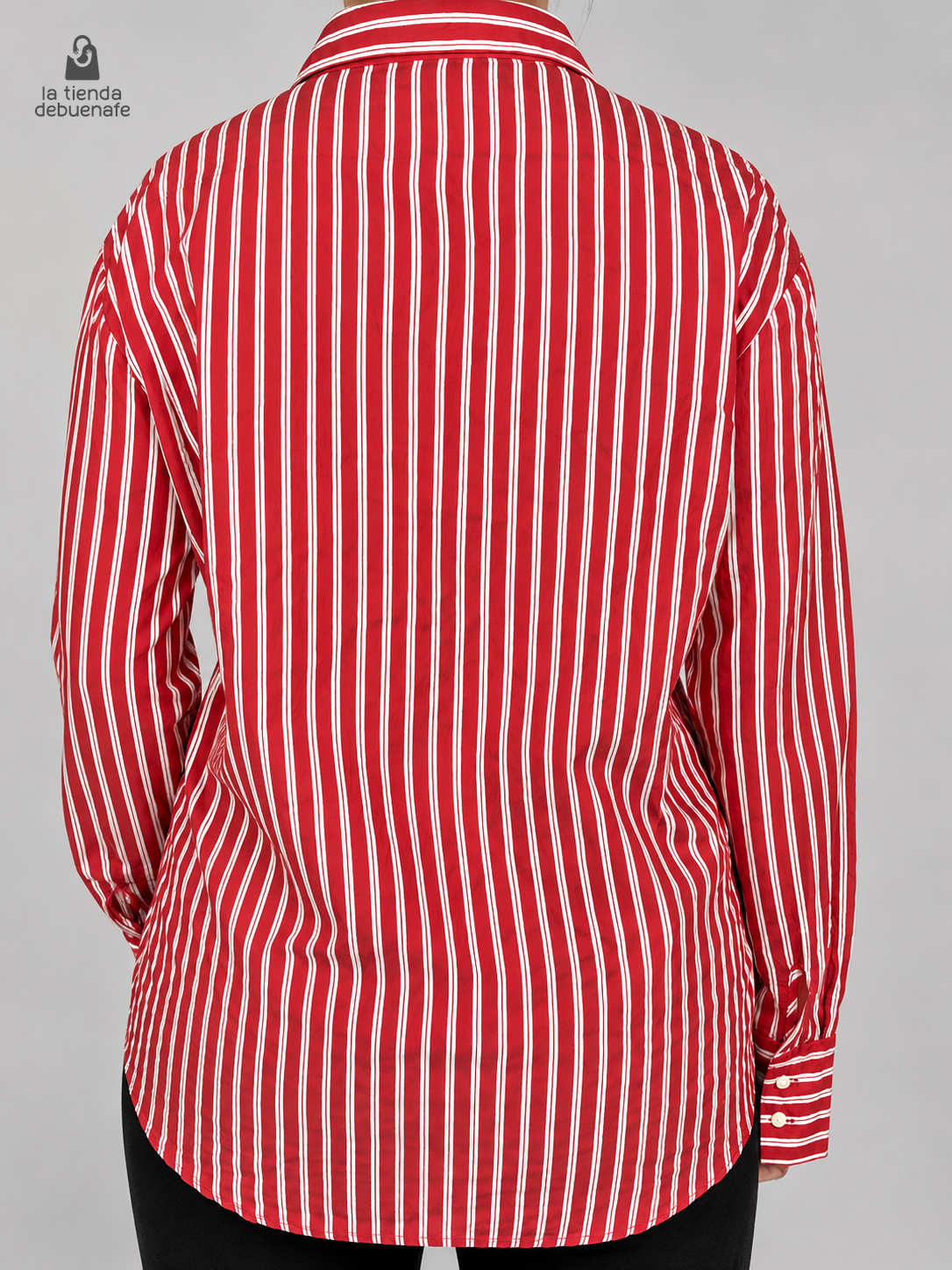 Blusa MANGO talla L - vista posterior