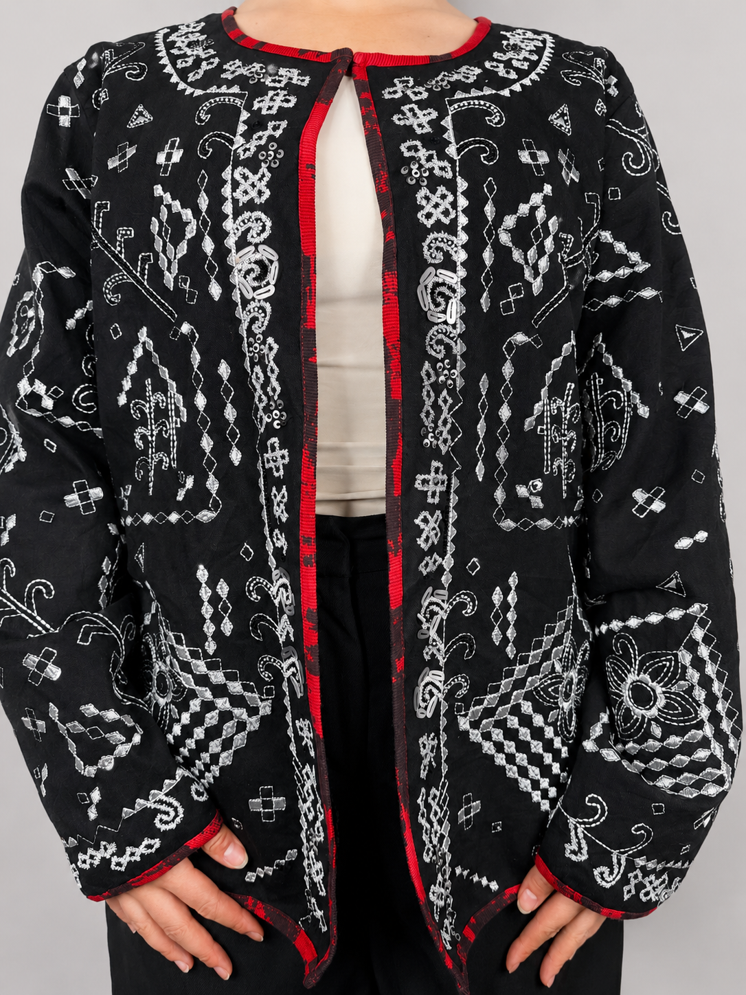 Chaqueta NOTATIONS talla XL - vista frontal