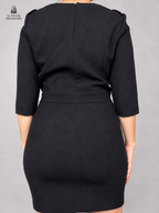 Vestido fiesta ZARA talla L - vista posterior