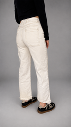 Jeans DINAMICA Crema talla 36 - vista posterior