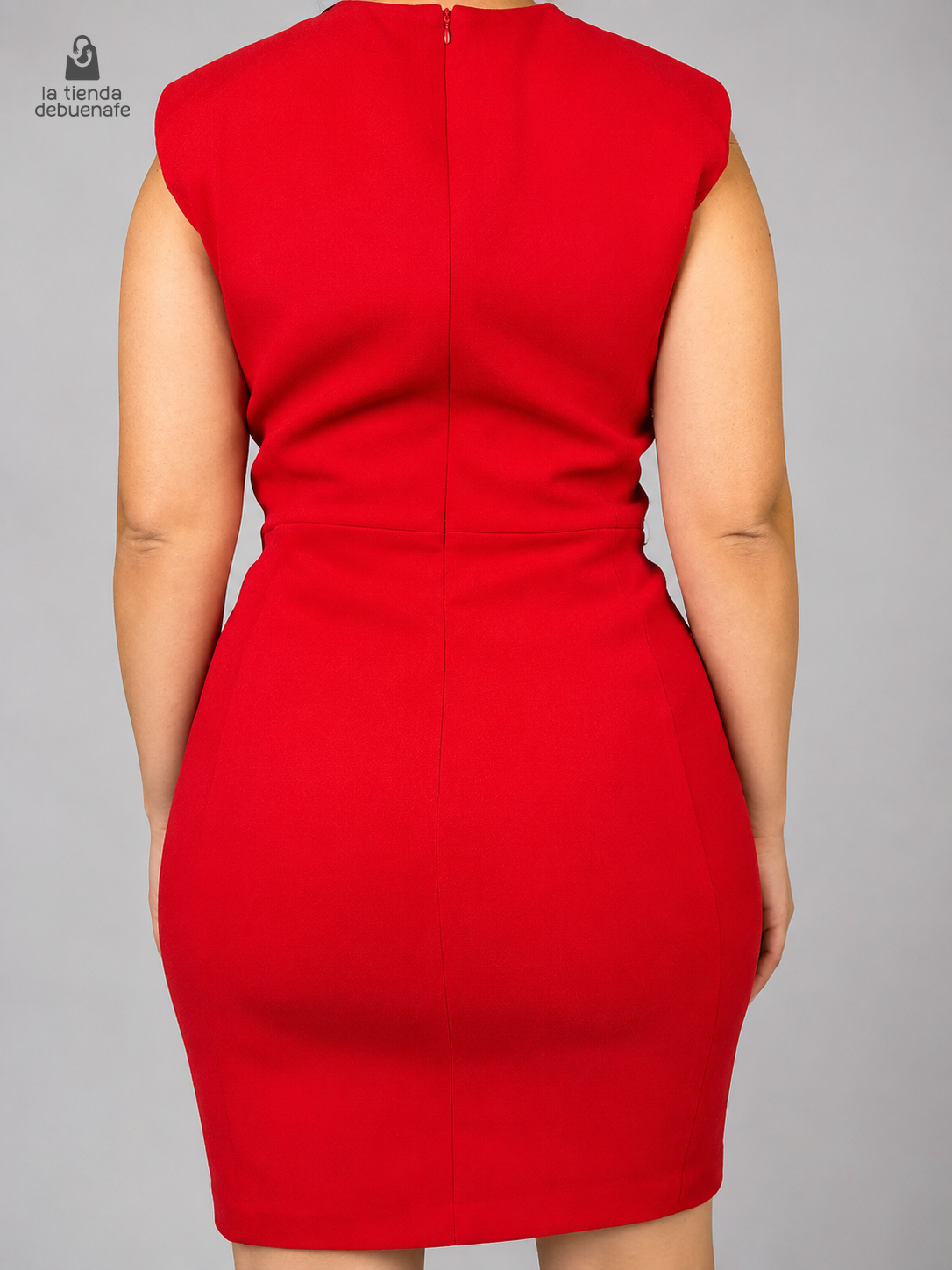 Vestido fiesta MANGO SUIT talla L - vista posterior