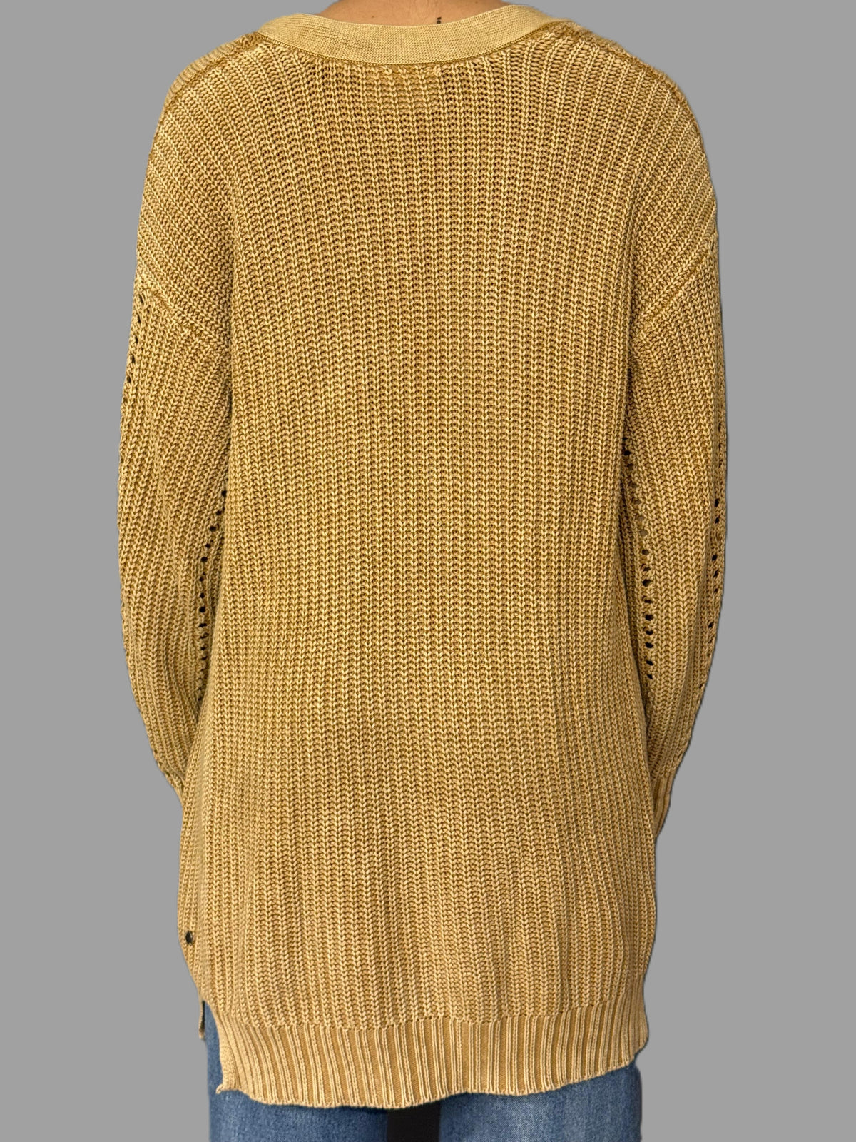 Sweater AMERICANINO Mostaza talla XS