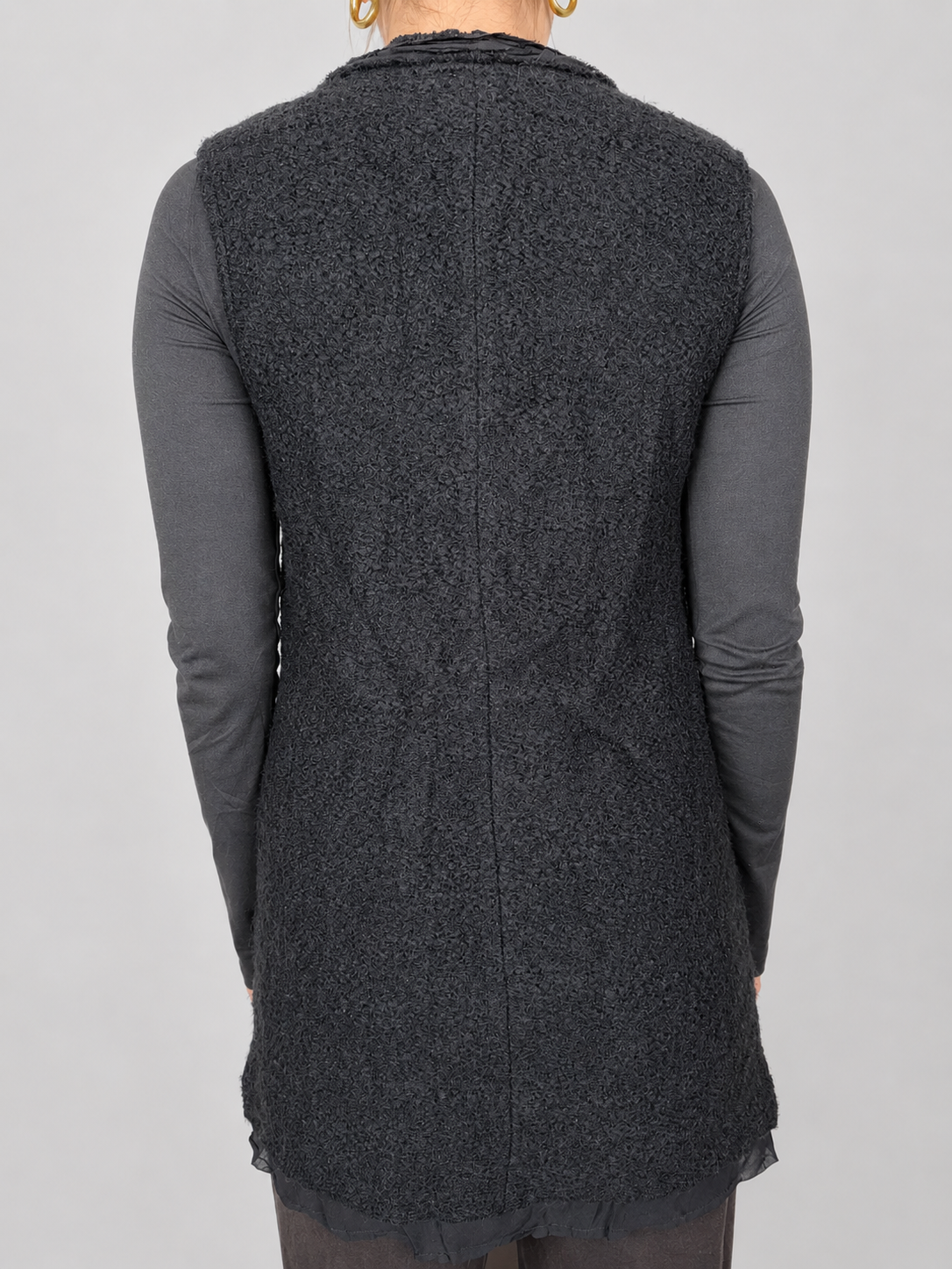 Chaqueta sin manga ATOS LOMBARDINI talla 44 - vista posterior