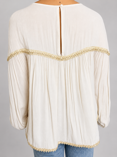 Blusa MARIA CHER PARA BASEMENT talla M - vista posterior