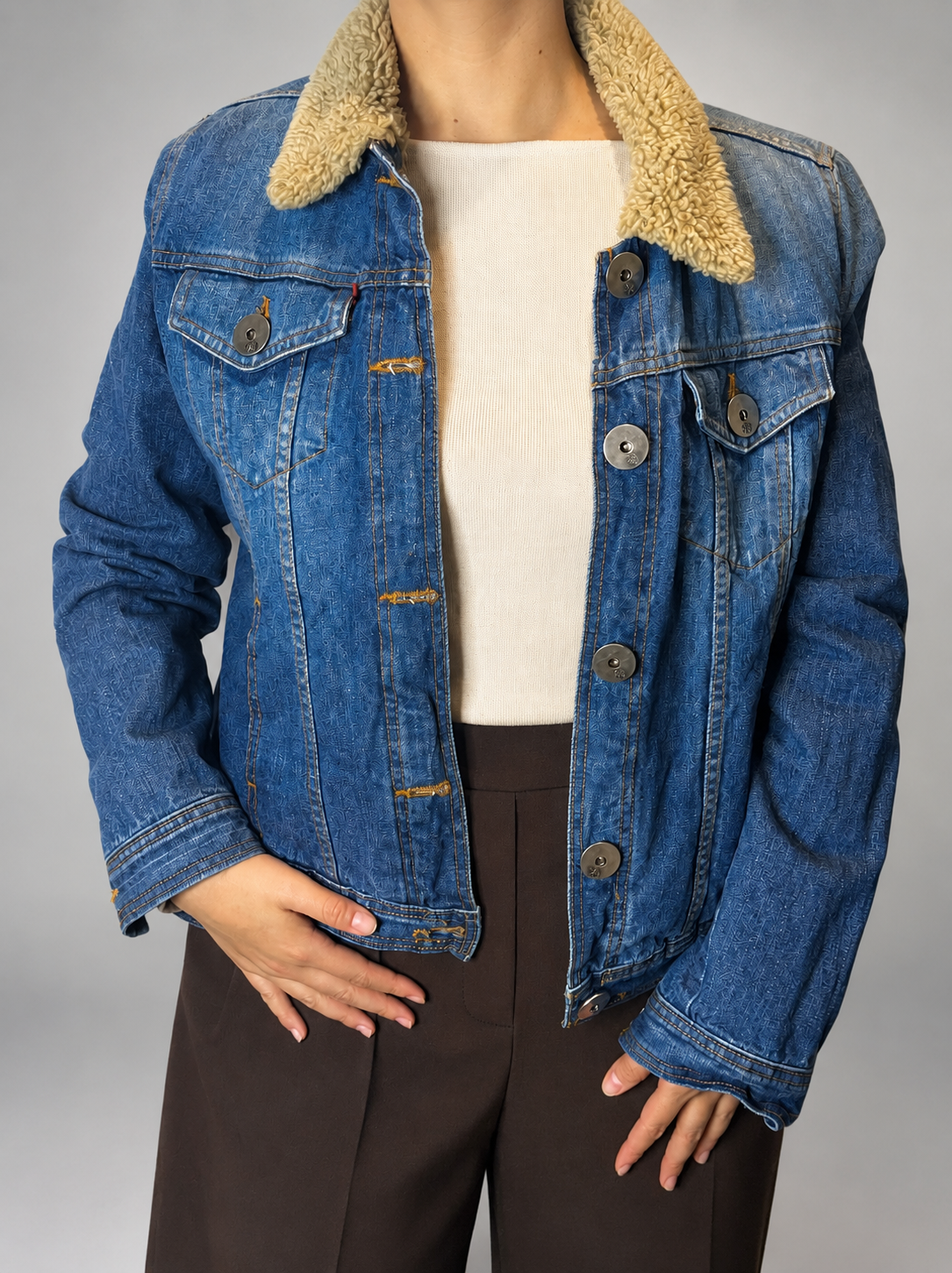 Chaqueta WADOS JEANS Denim talla L - vista frontal