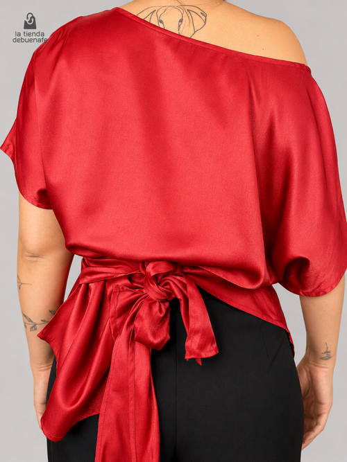 Blusa CARAVANA talla M/L - vista posterior