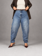 Jeans BASEMENT Celeste talla 40 - foto de portada
