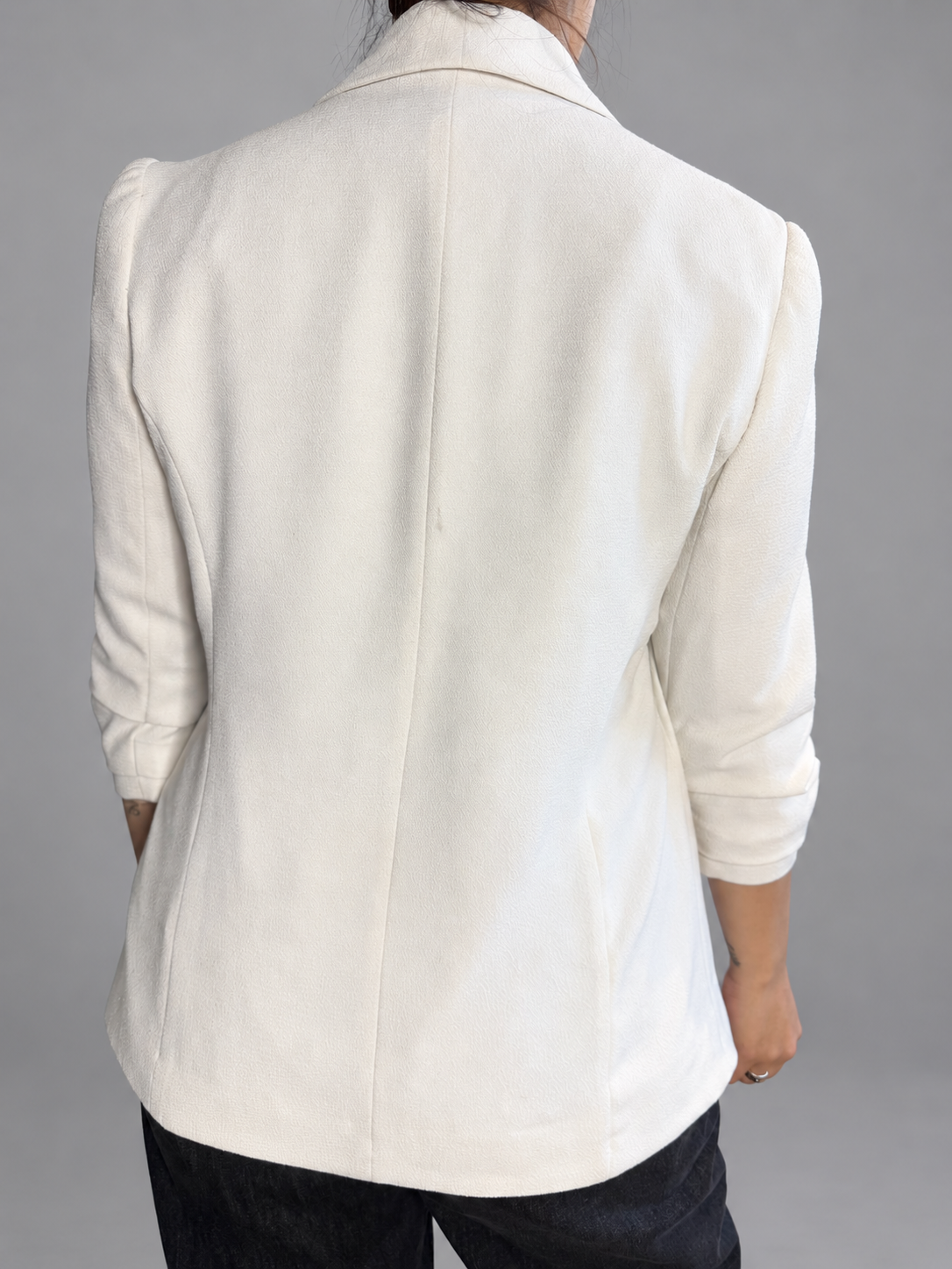 Blazer MISS SELFRIDGE Blanco talla 40 - detras