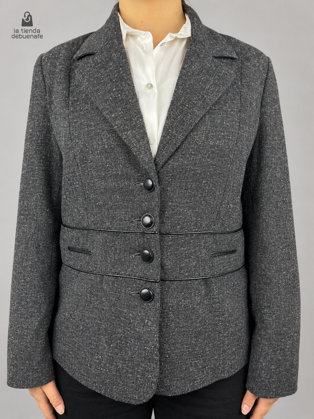 Blazer LORENZO DI PONTTI CREAZIONE talla 46 - vista frontal