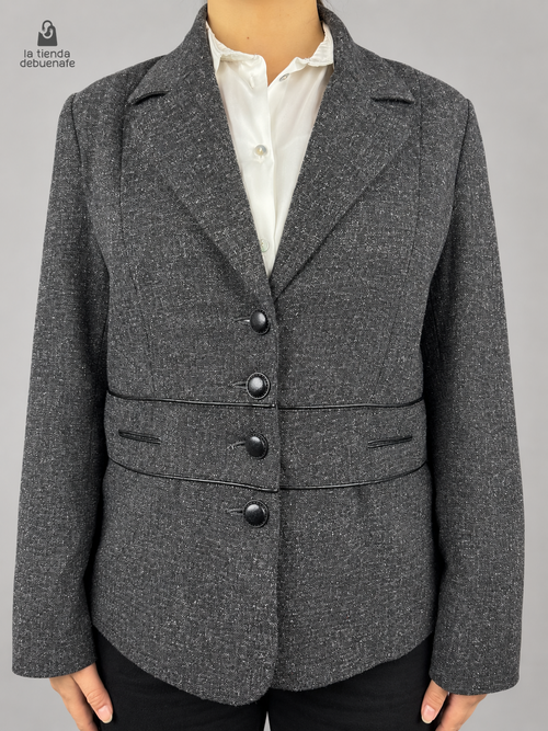Blazer LORENZO DI PONTTI CREAZIONE talla 46 - vista frontal