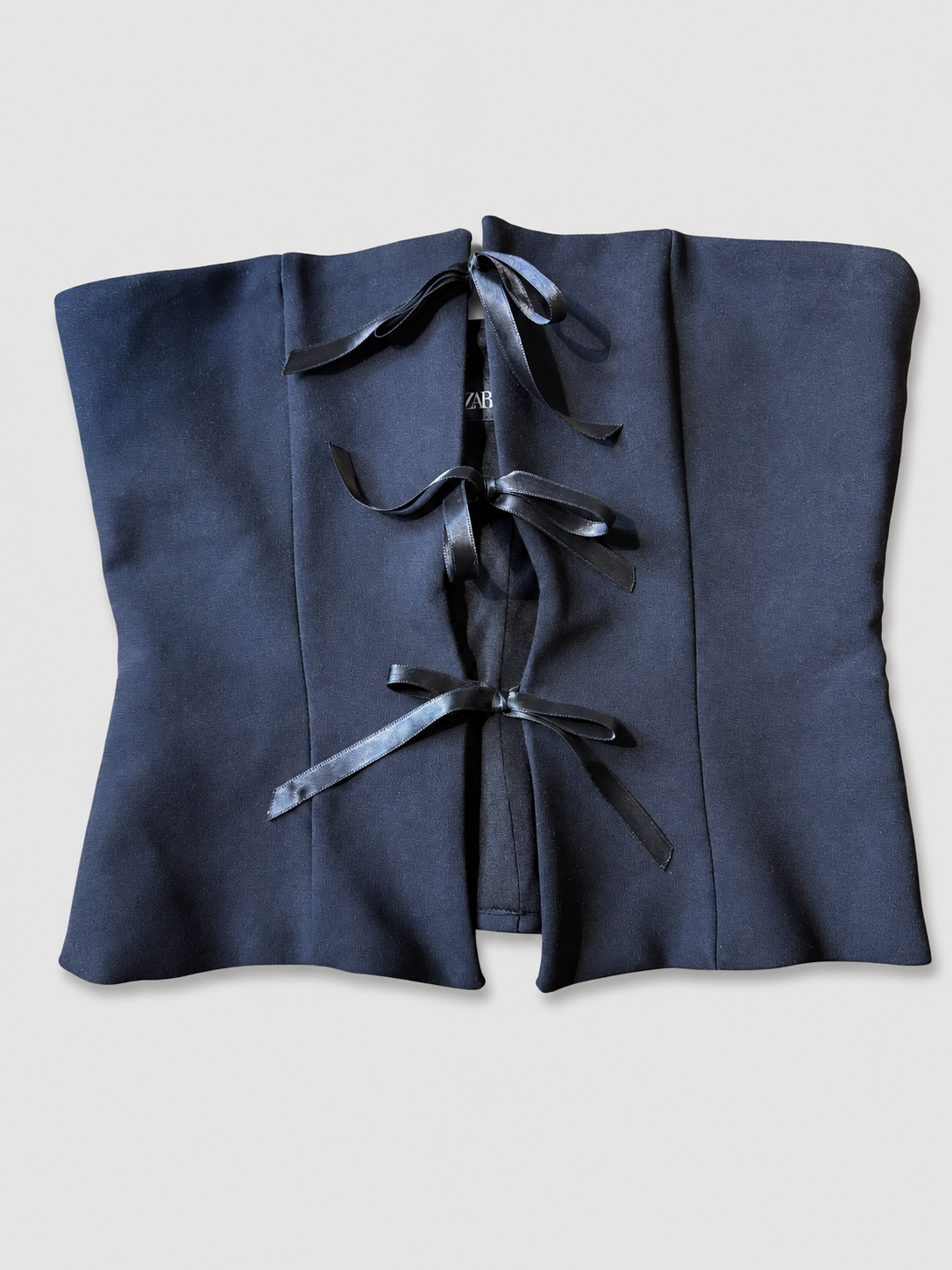 Polera ZARA Negro talla XS - vista frontal