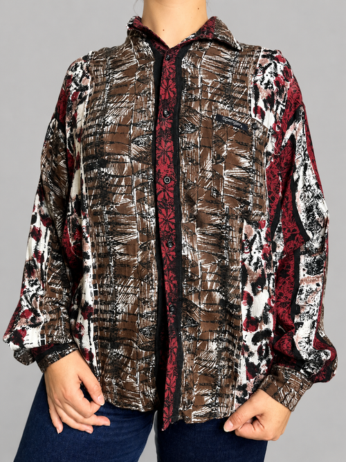 Blusa SPENGLER talla L - vista frontal