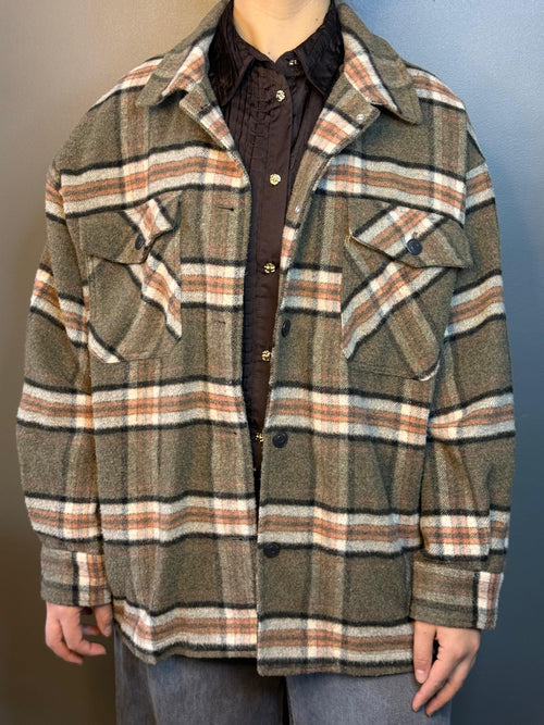 Chaqueta AMERICANINO Verde talla L - vista frontal
