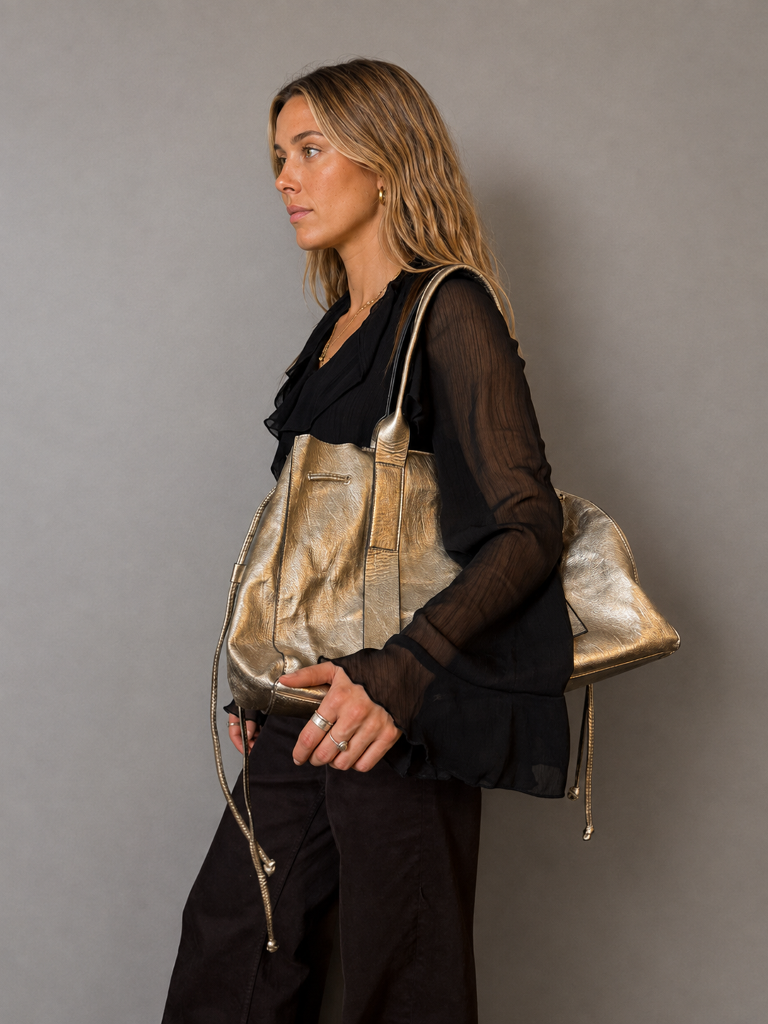 Cartera PRUNE Dorado talla Sin talla - vista principal