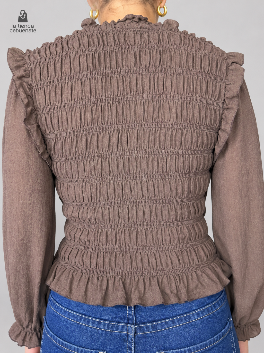 Blusa DINAMICA Sin talla - vista posterior