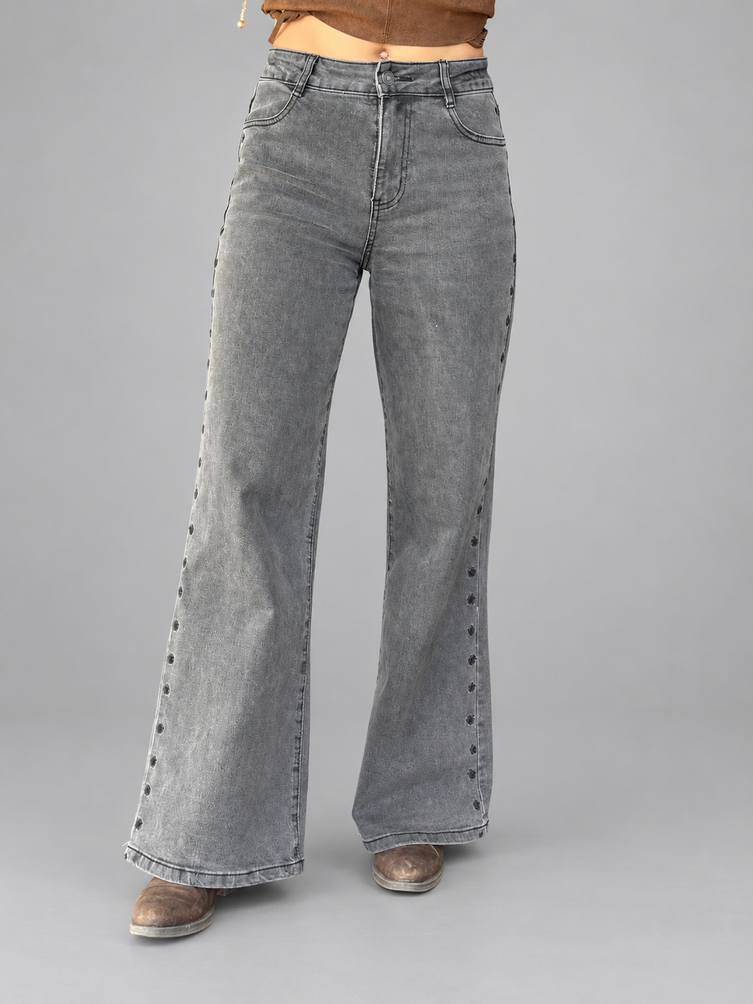Jeans RAINDOOR Gris oscuro talla 36 - portada