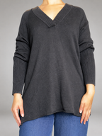 Sweater BLACK BUBBA Negro talla L - vista frontal