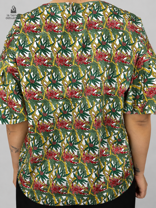 Blusa BROOKS BROTHERS talla 10 - vista posterior