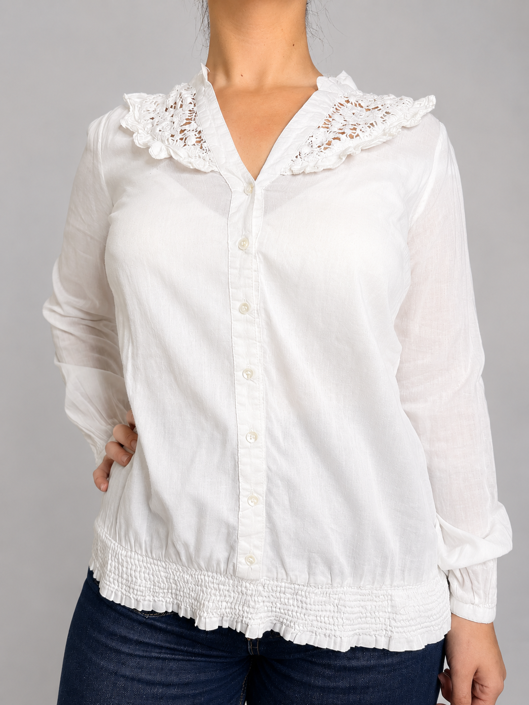 Blusa MARQUIS talla L - vista frontal