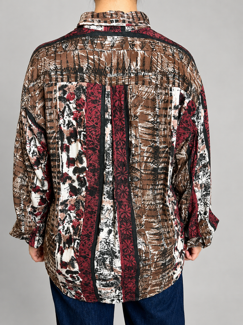 Blusa SPENGLER talla L - vista posterior