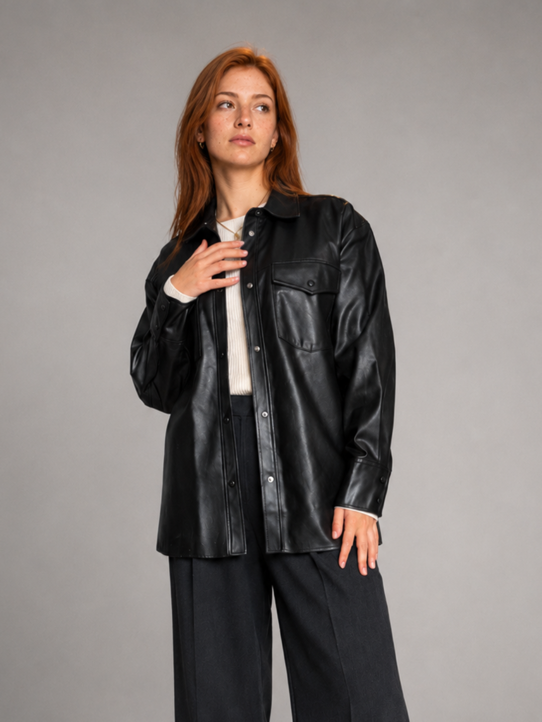 Chaqueta MANGO Negro talla L - foto de portada