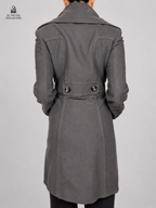 Abrigo MNG SUIT talla M - vista posterior
