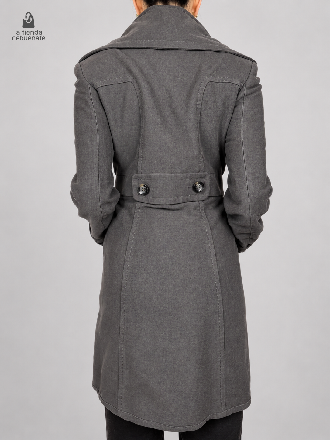 Abrigo MNG SUIT talla M - vista posterior